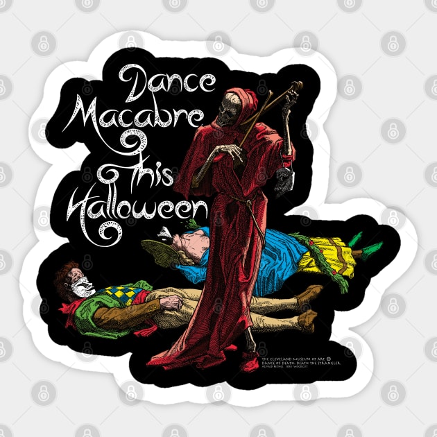 Dance Macabre this Halloween Sticker by LaughingCoyote